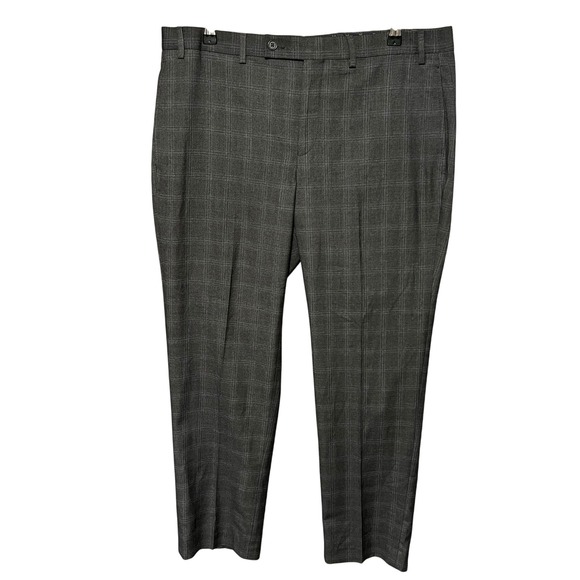 Lauren Ralph Lauren Other - Lauren Ralph Lauren Mens Dress Pants 36x30 Gray Plaid Stretch Washable Trousers